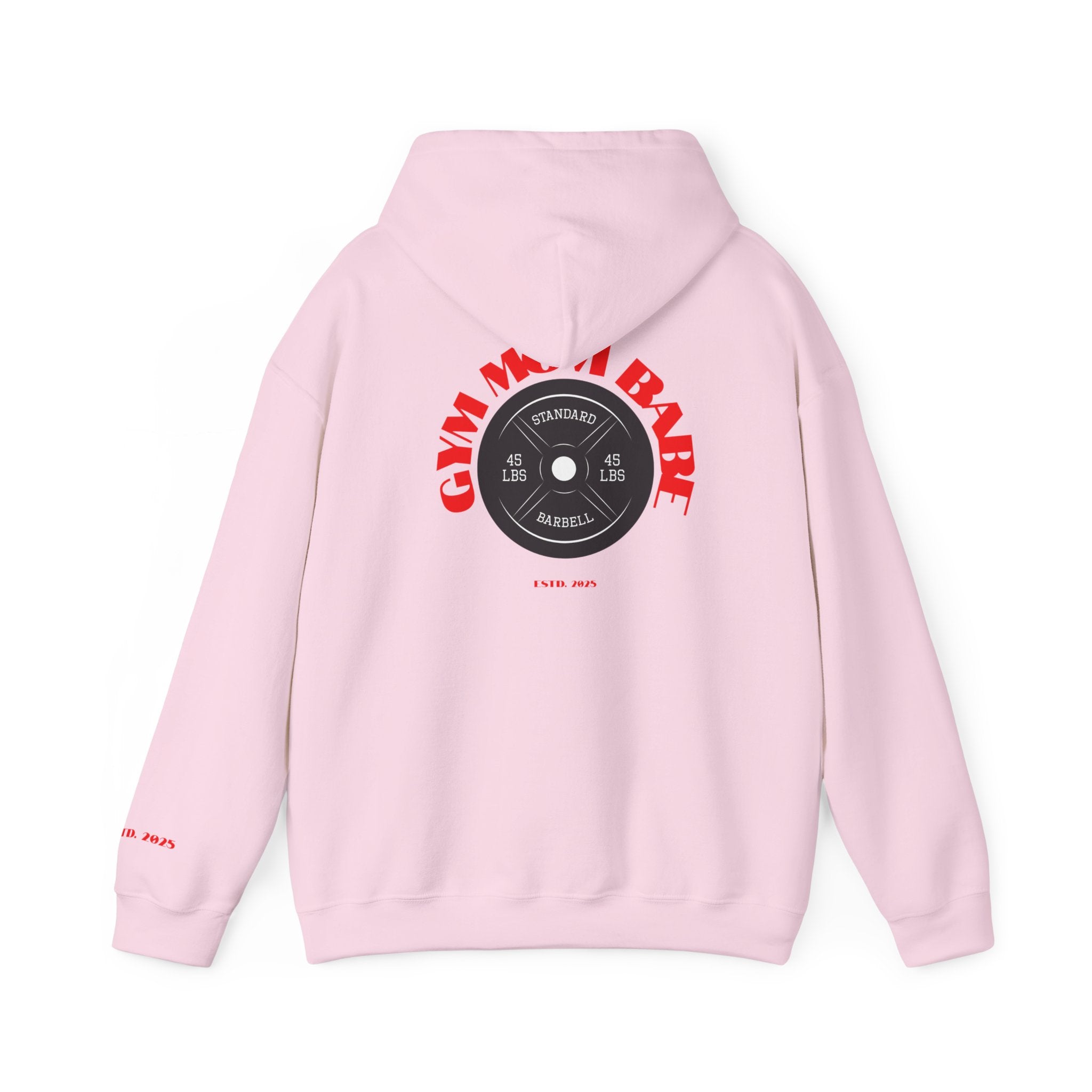 Gym Mom Babe - Weight Graphic Hoodie