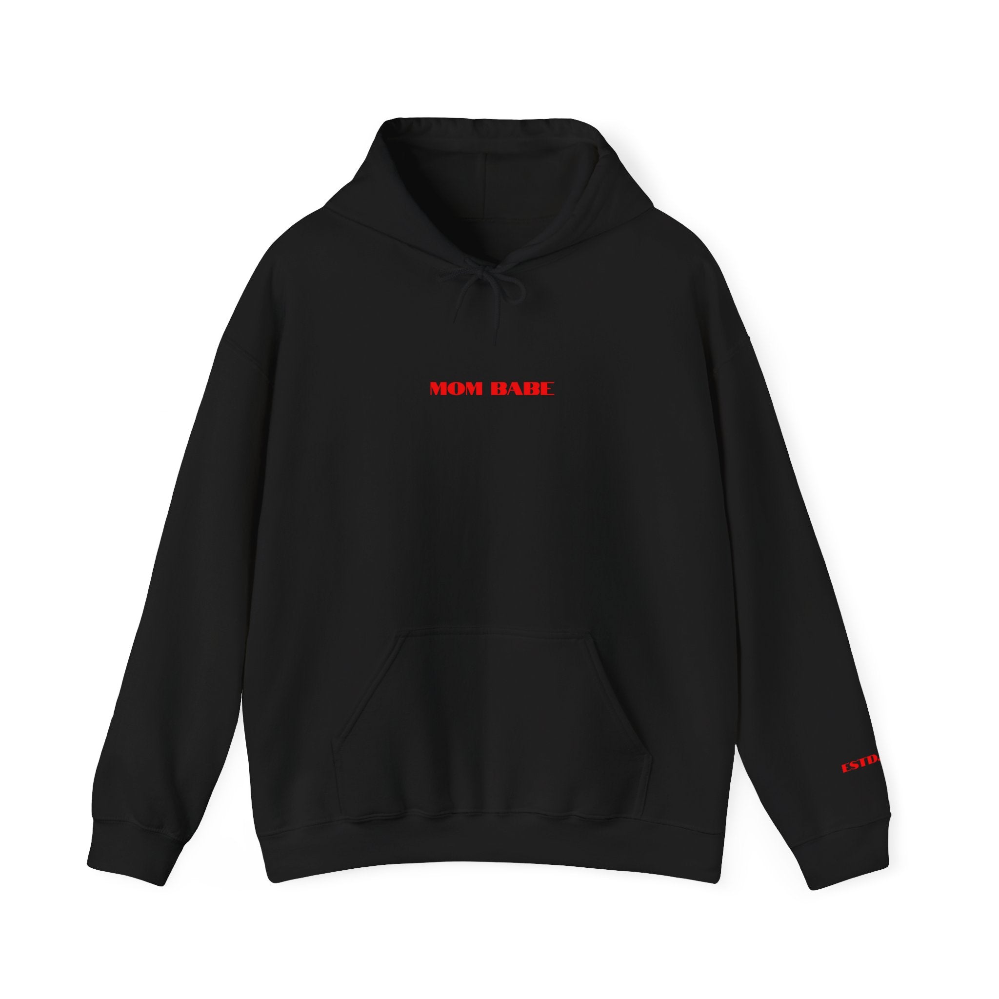 Gym Mom Babe - Weight Graphic Hoodie