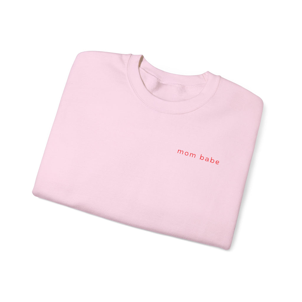 In My Hot Mom Era - Heart Graphic Sweatshirt