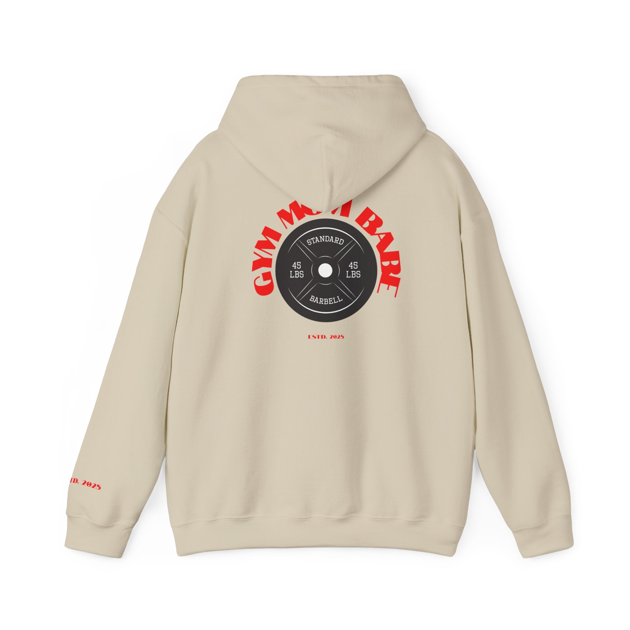 Gym Mom Babe - Weight Graphic Hoodie