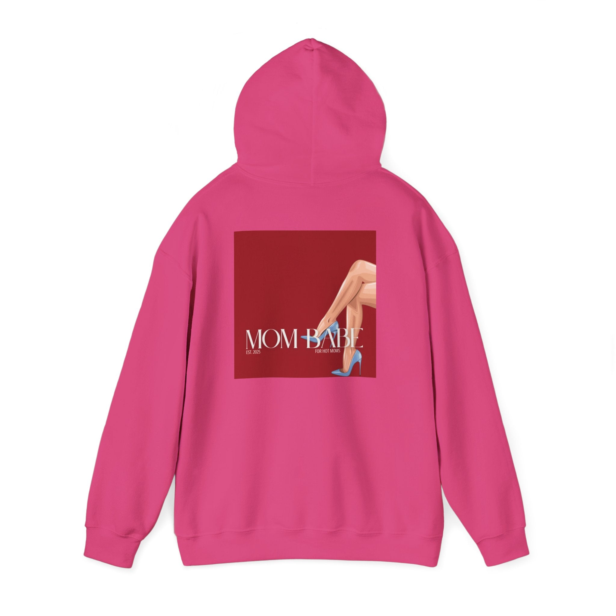 Mom Babe For Hot Moms - Blue Heels Graphic Hoodie