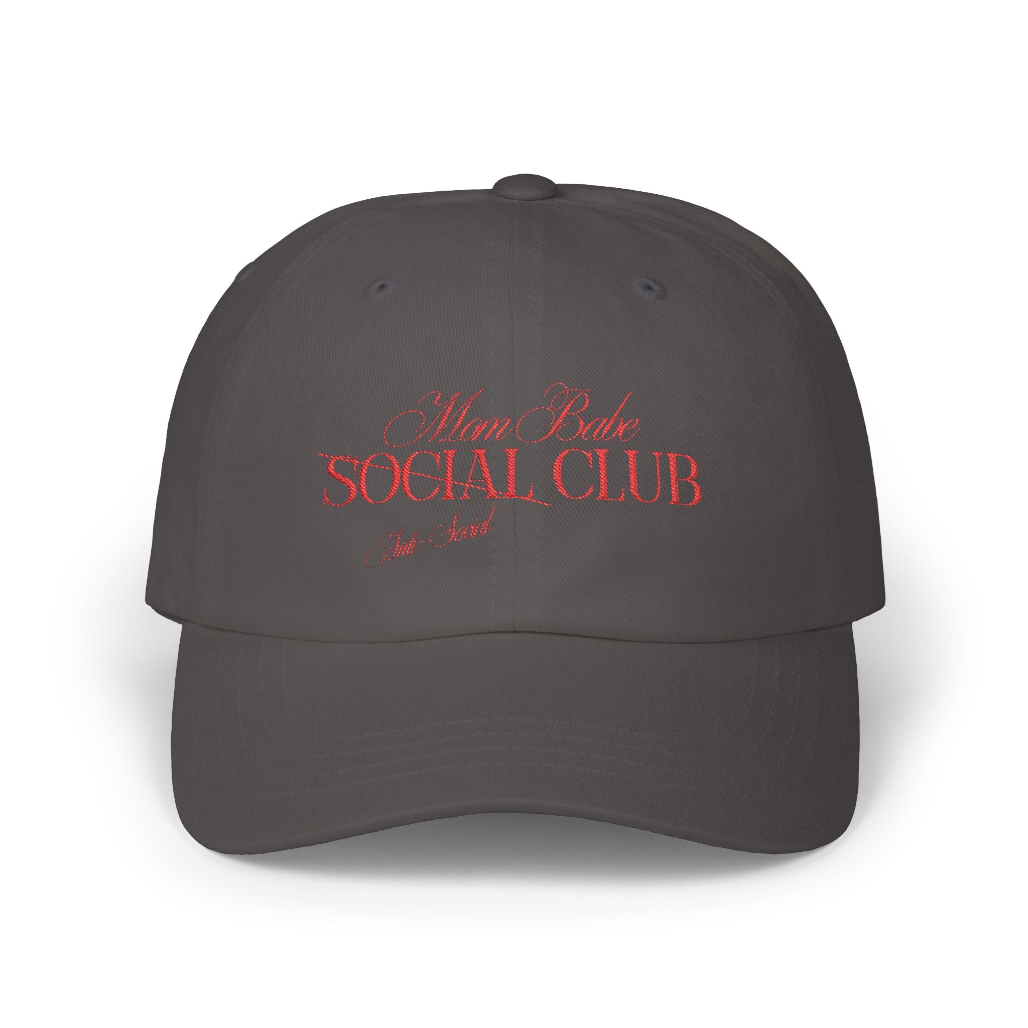 Mom Babe Anti-Social Club - Red Embroidery