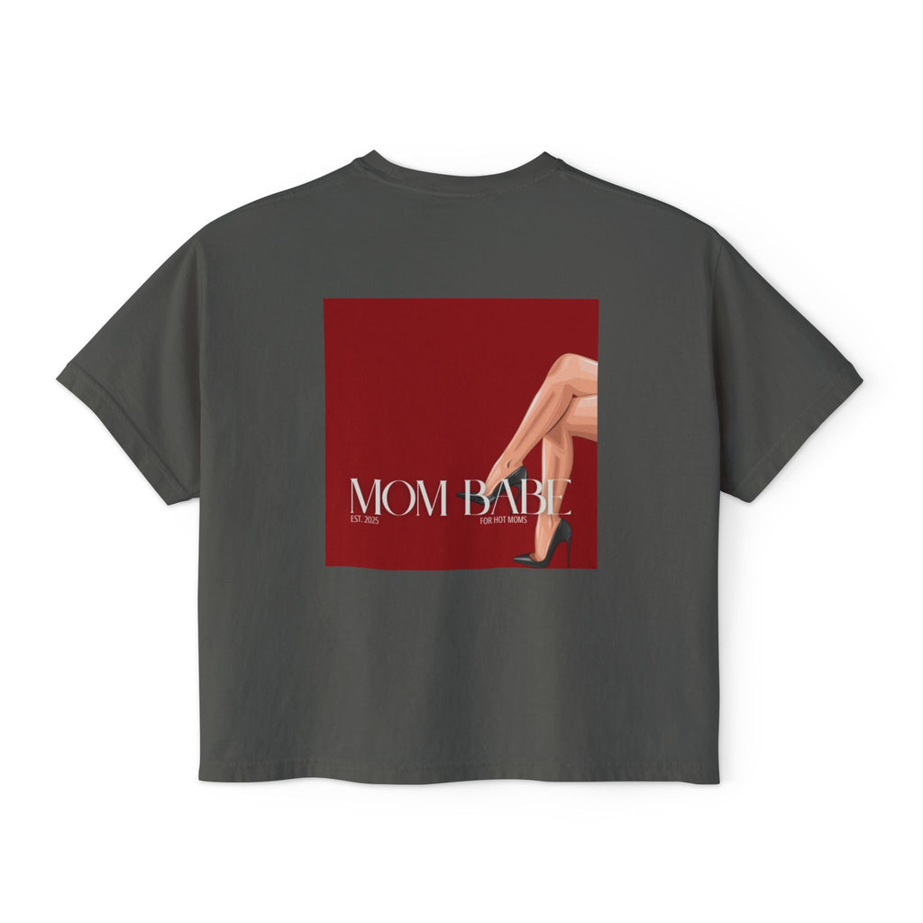 Mom Babe For Hot Moms - Black Heels Graphic Tee