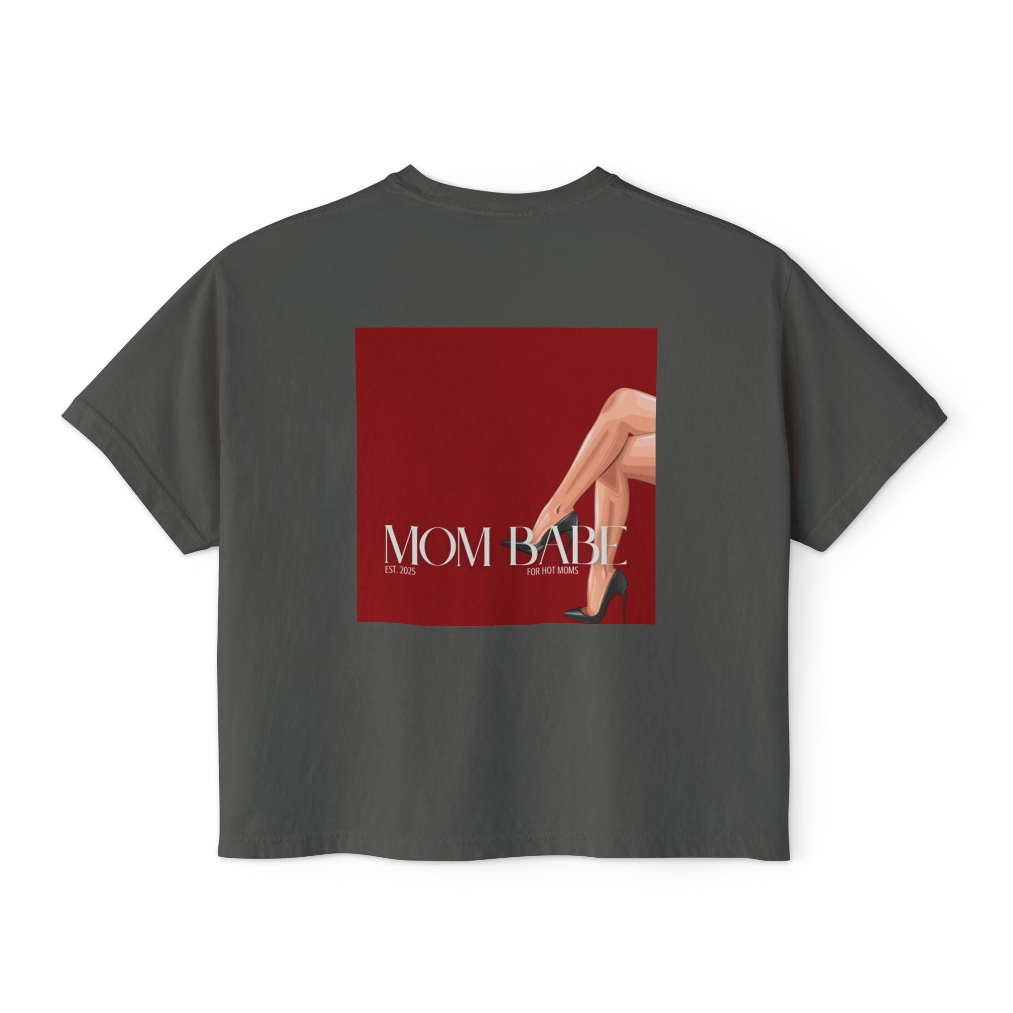 Mom Babe For Hot Moms - Black Heels Graphic Tee