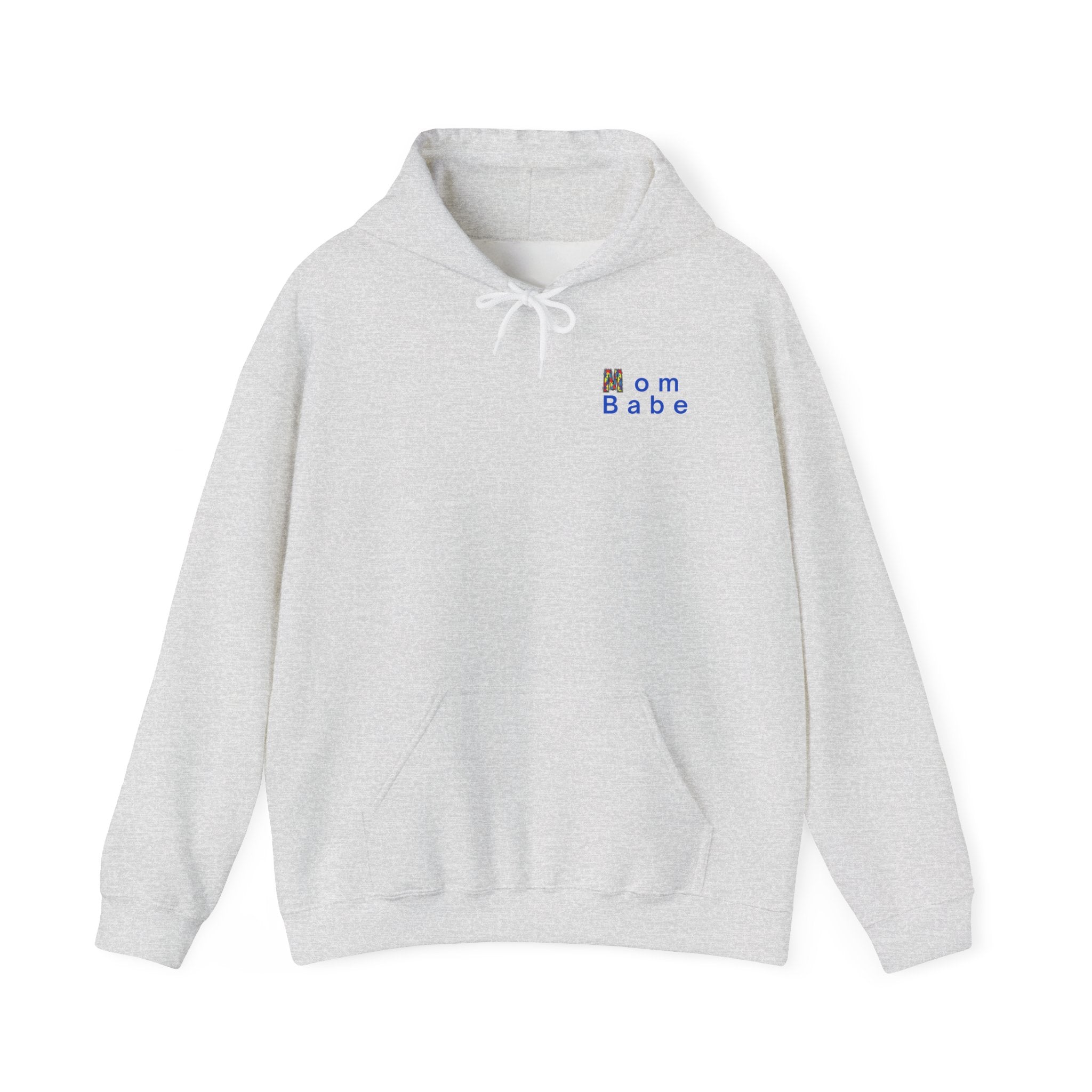 Mom Babe Autism Advocate - Graphic Hoodie