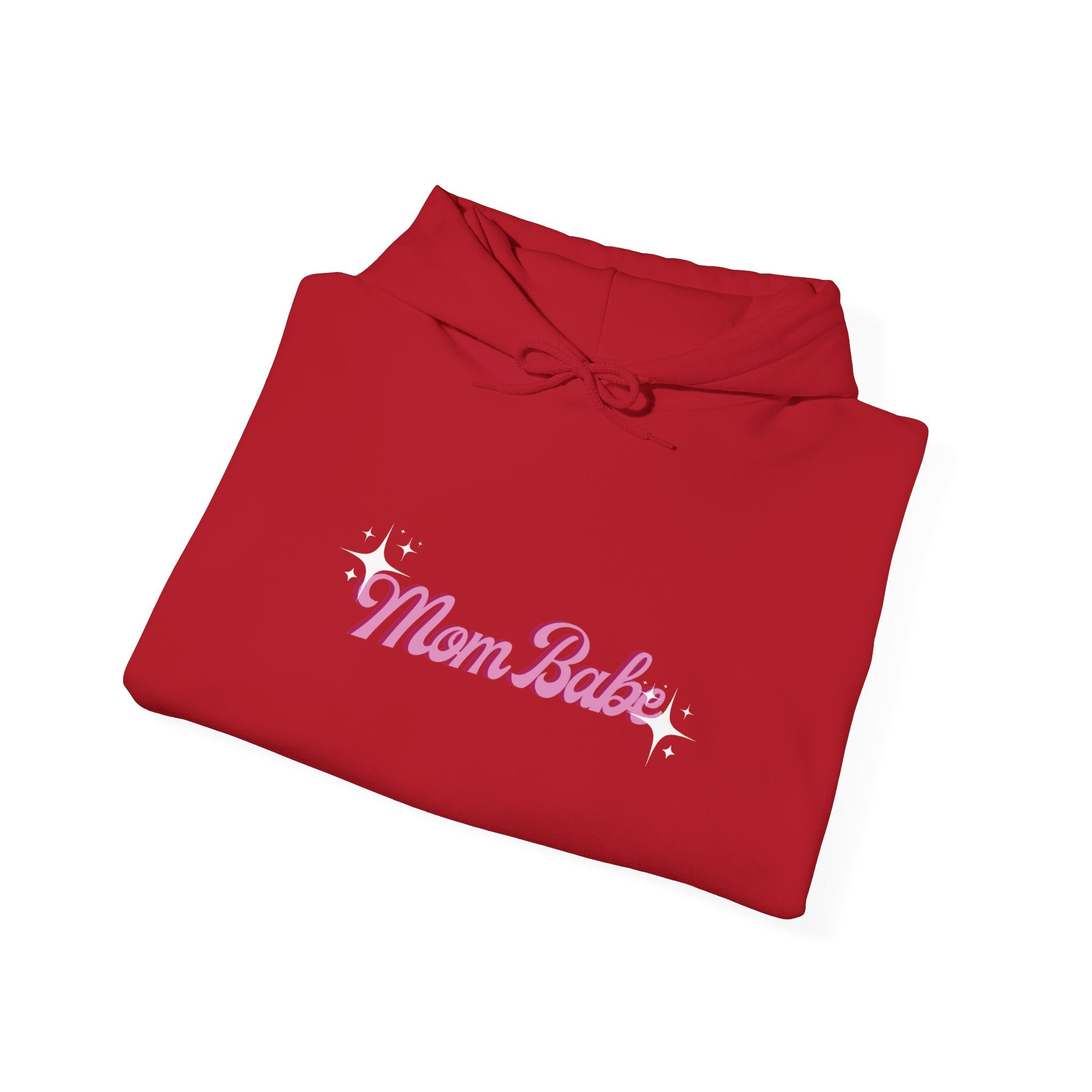 Mom Babe Club - For Hot Moms — Pink Graphic Hoodie