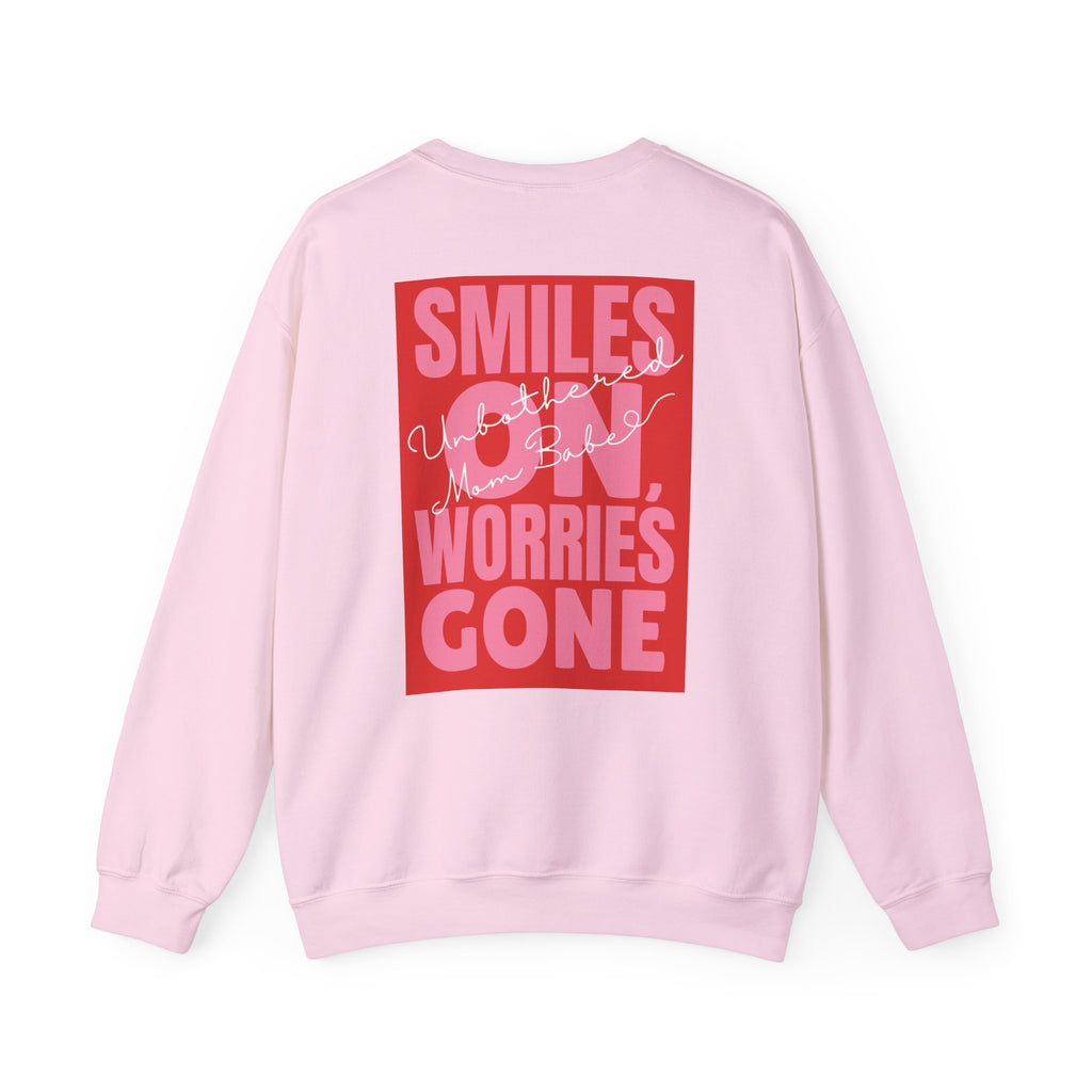 Unbothered Mom Babe - Graphic Sweatshirt