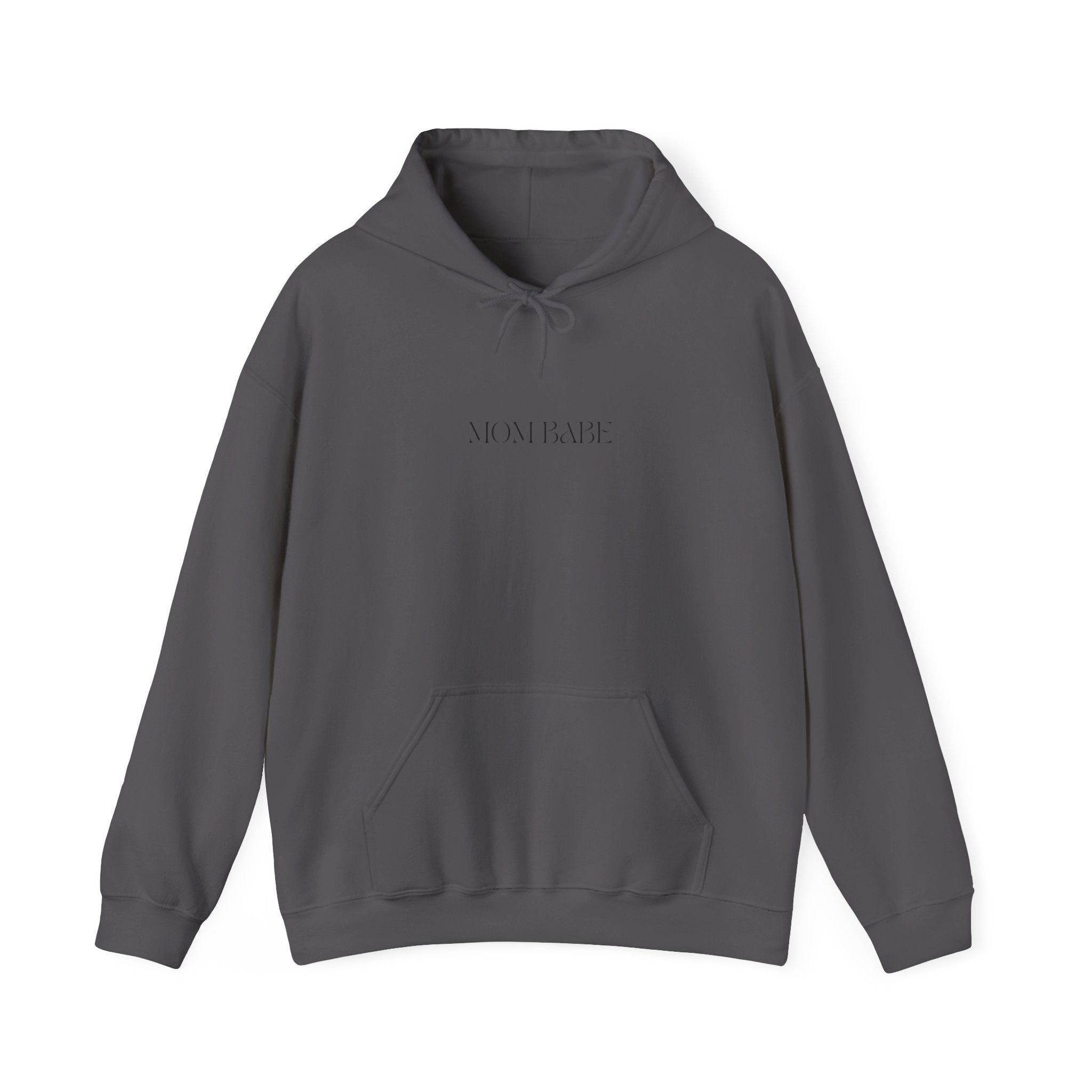 Pilates Mom Babe Club — Workout Graphic Hoodie (Black Print)