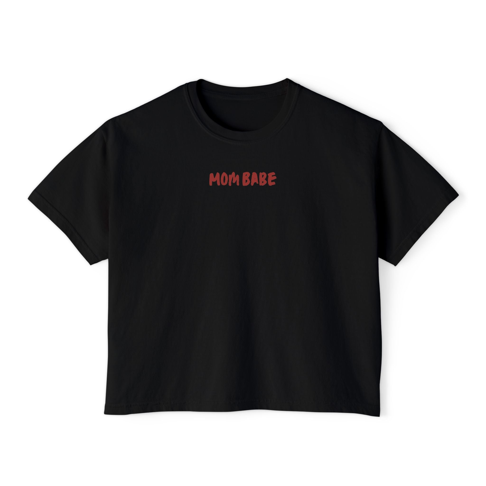All Mom Babes Need - Graphic Check Tee