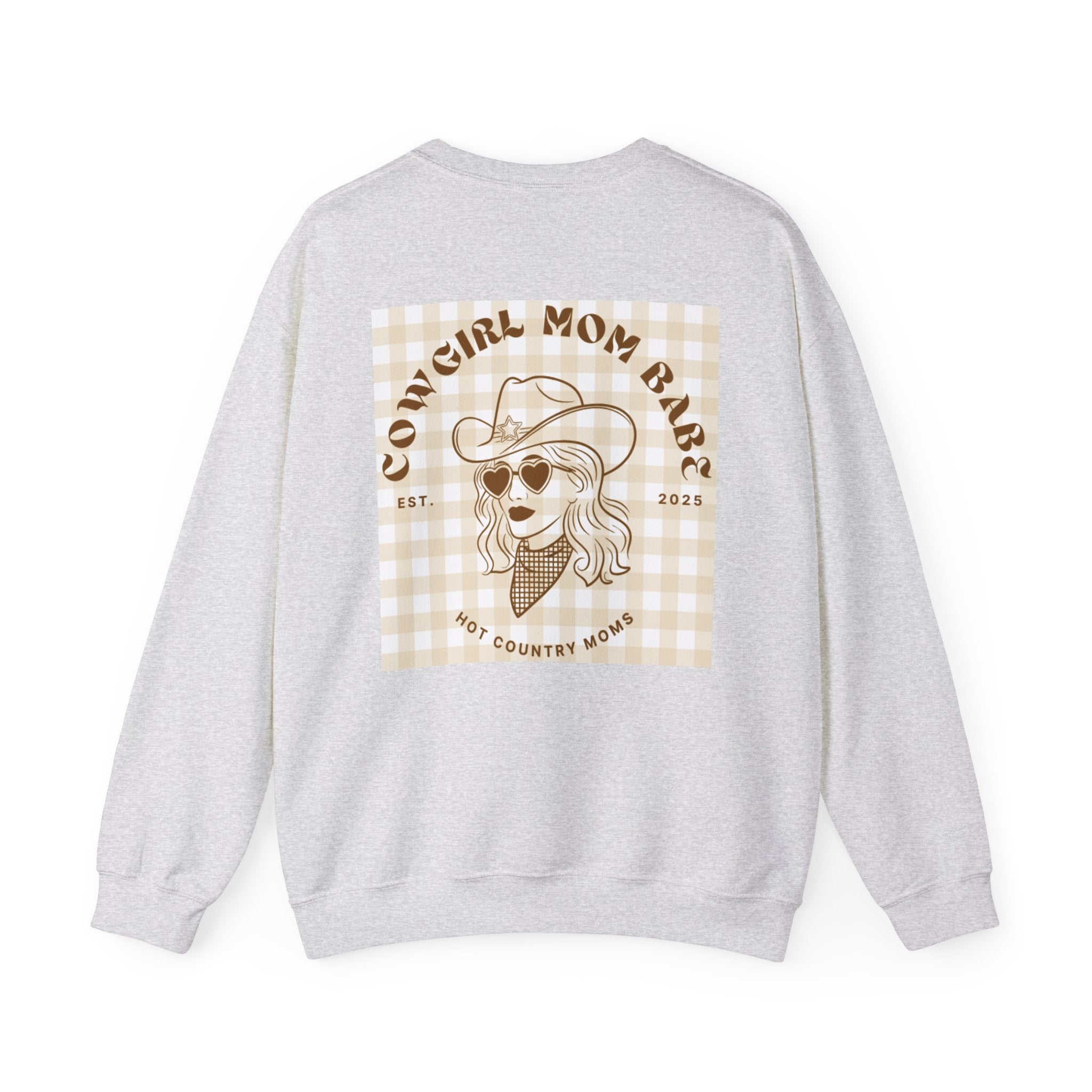 Cowgirl Mom Babe - Country Graphic Sweatshirt