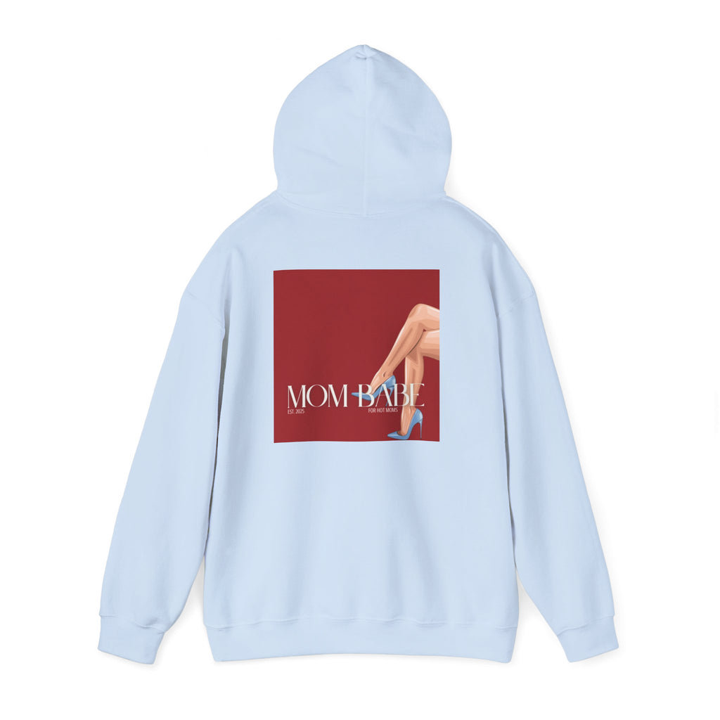 Mom Babe For Hot Moms - Blue Heels Graphic Hoodie