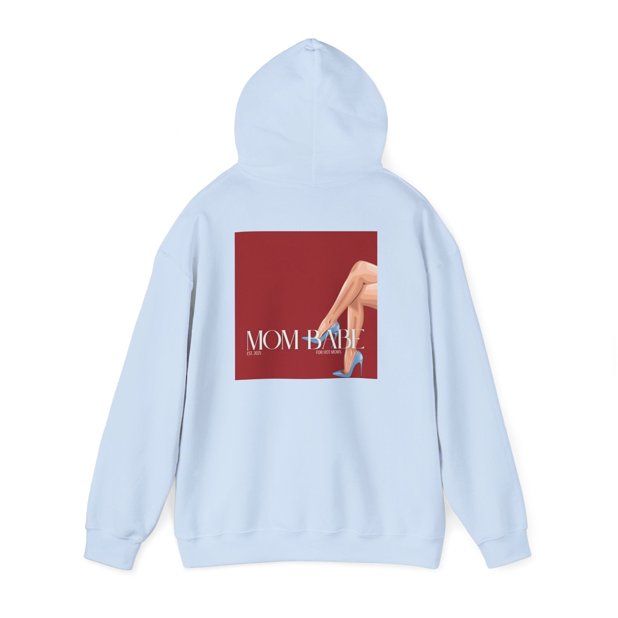 Mom Babe For Hot Moms - Blue Heels Graphic Hoodie