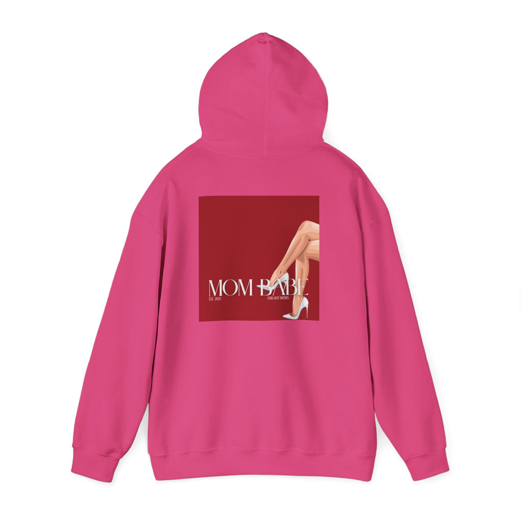 Mom Babe For Hot Moms - White Heels Graphic Hoodie