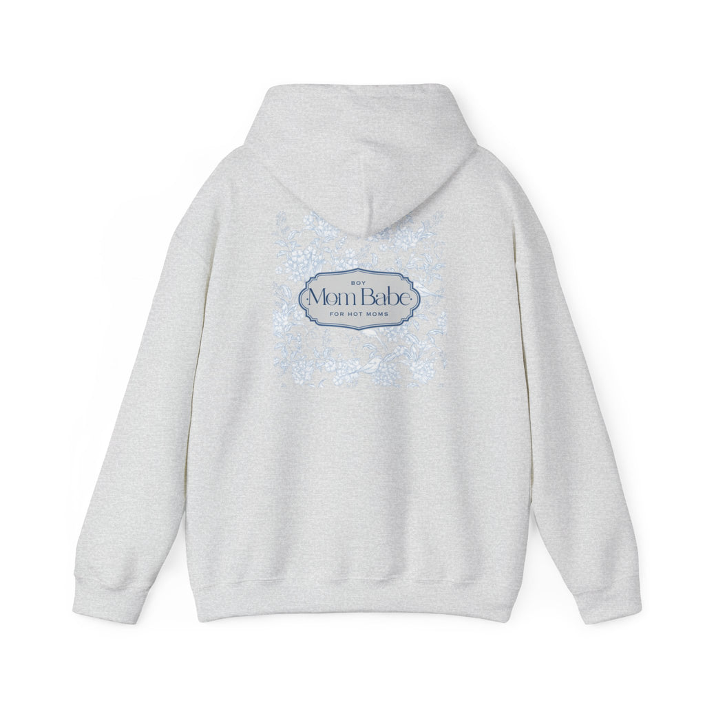 Boy Mom Babe - Floral Graphic Hoodie