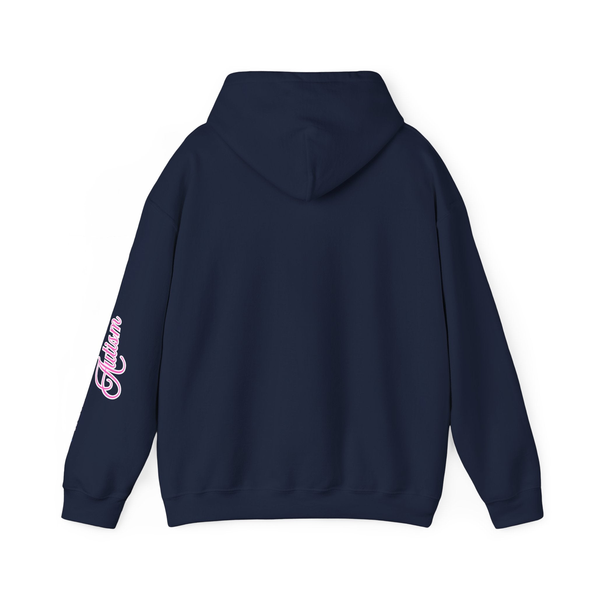 Autism Awareness and Acceptance — Stitched Heart Hoodie