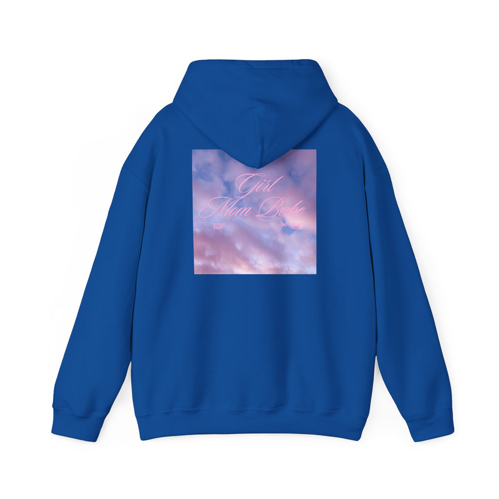 Girl Mom Babe - Cloudy Graphic Hoodie