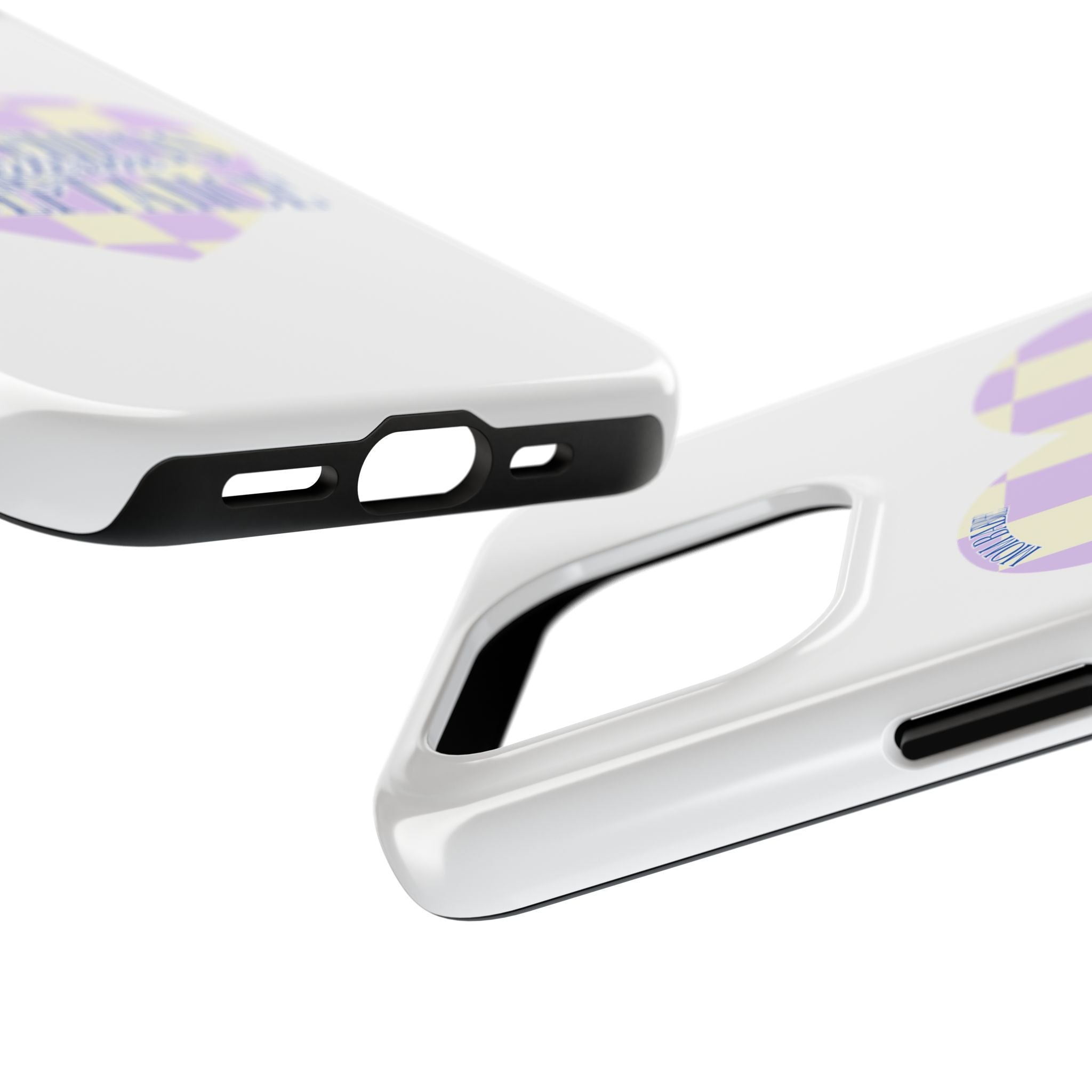 Autism Awareness and Acceptance — Checkered Heart Phone Case