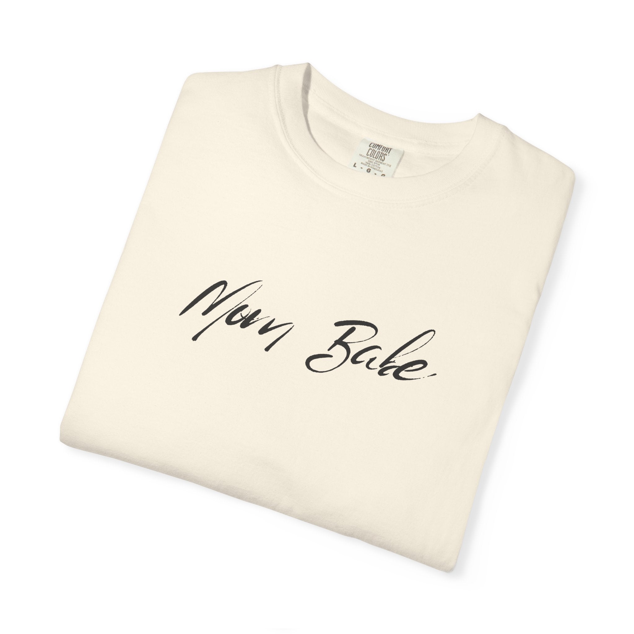 Fit Mom Social Club - Mom Babe Tee Black
