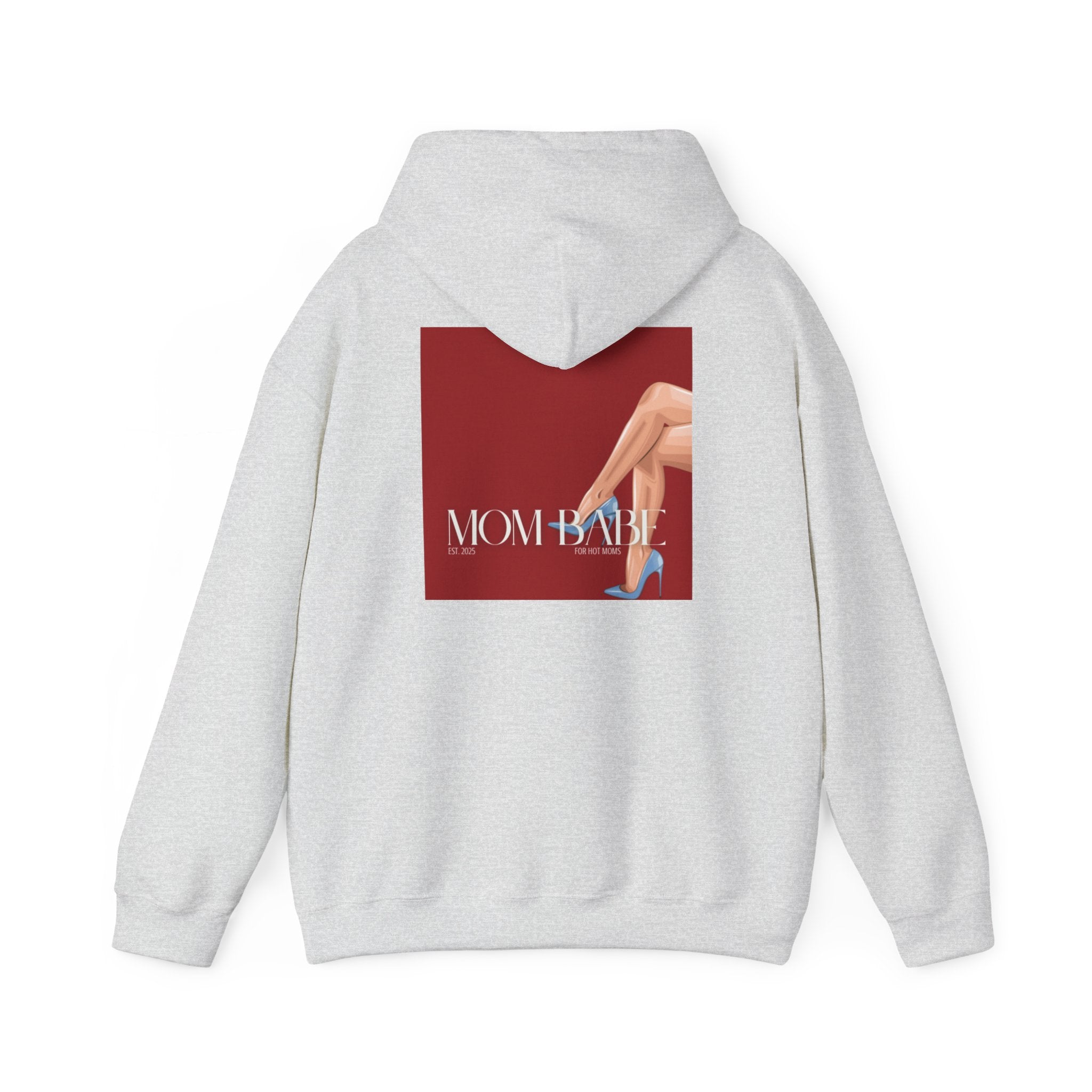 Mom Babe For Hot Moms - Blue Heels Graphic Hoodie