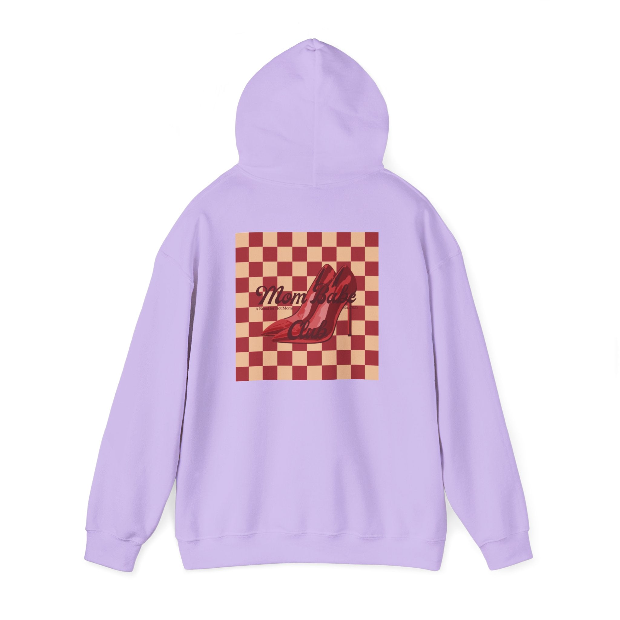 Mom Babe Club - For Hot Moms Heel Graphic Hoodie