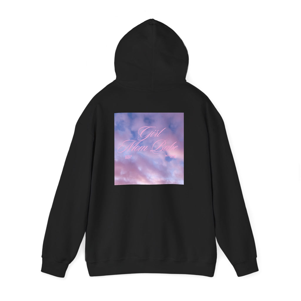 Girl Mom Babe - Cloudy Graphic Hoodie