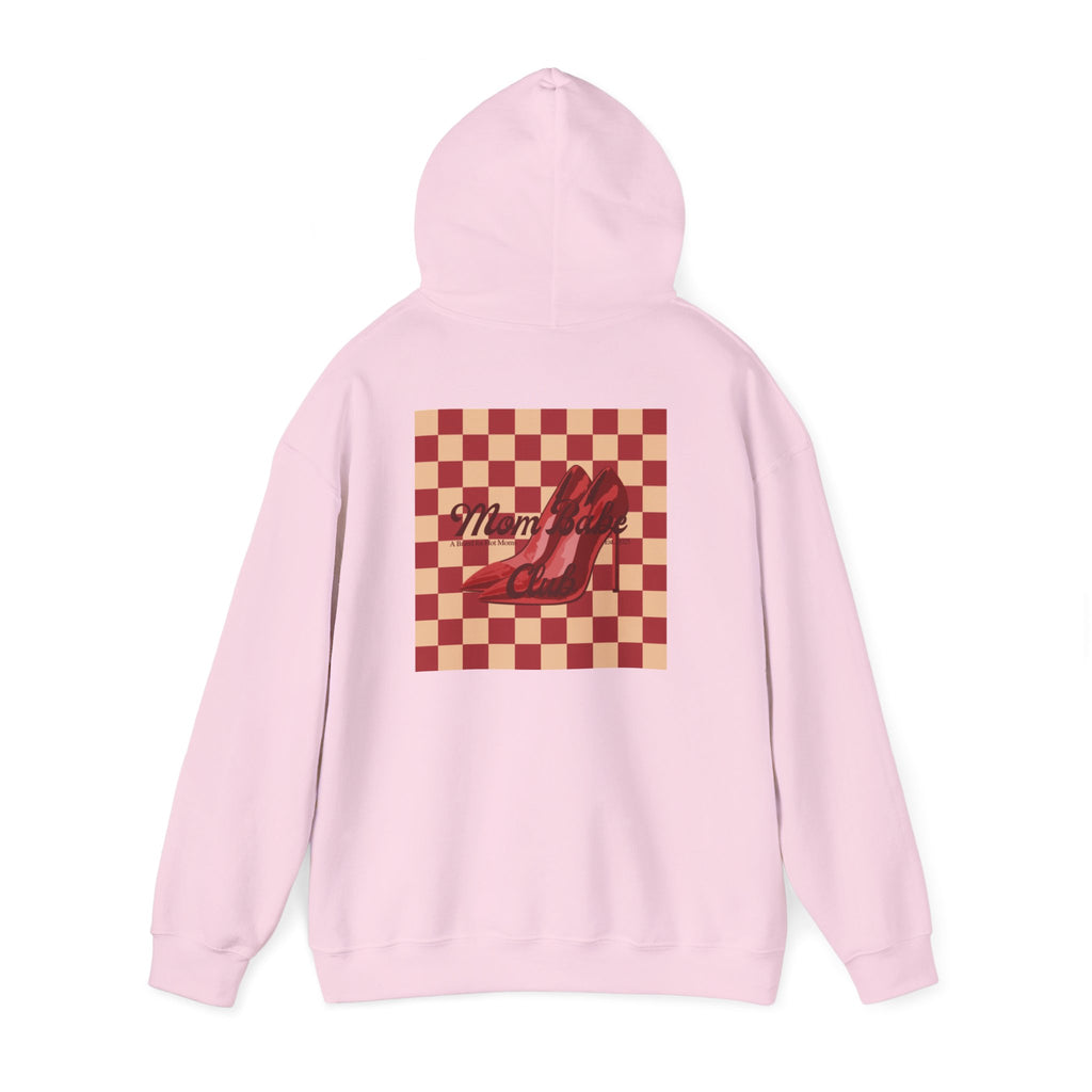 Mom Babe Club - For Hot Moms Heel Graphic Hoodie