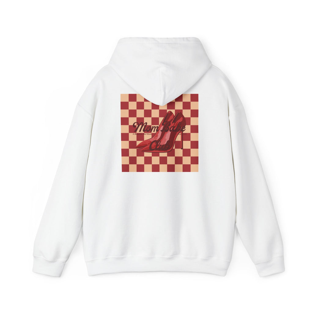 Mom Babe Club - For Hot Moms Heel Graphic Hoodie