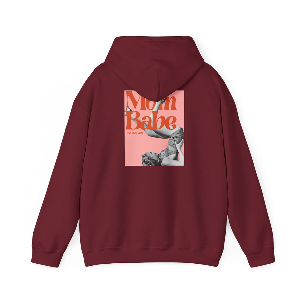 Mom Babe Hot Mom Club - Vintage Graphic Hoodies