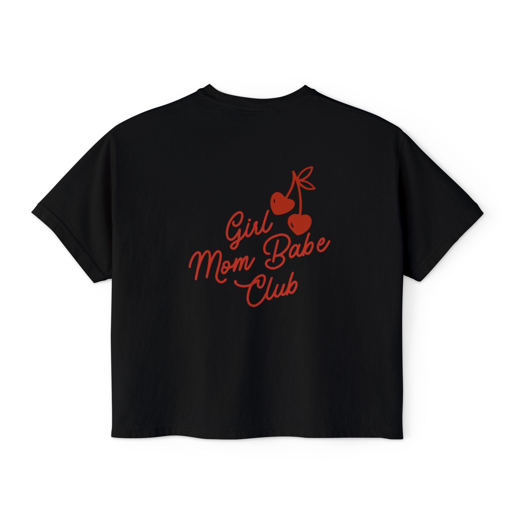 Girl Mom Babe Club - Cherry Graphic Tee