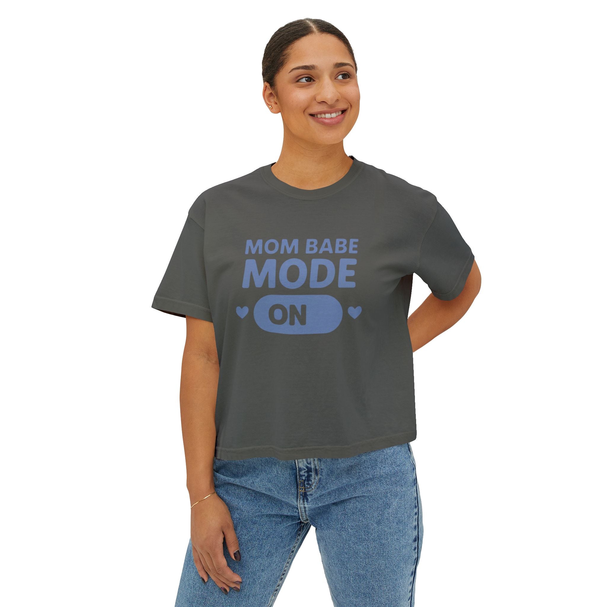 Mom Babe Mode On  — Graphic Tee