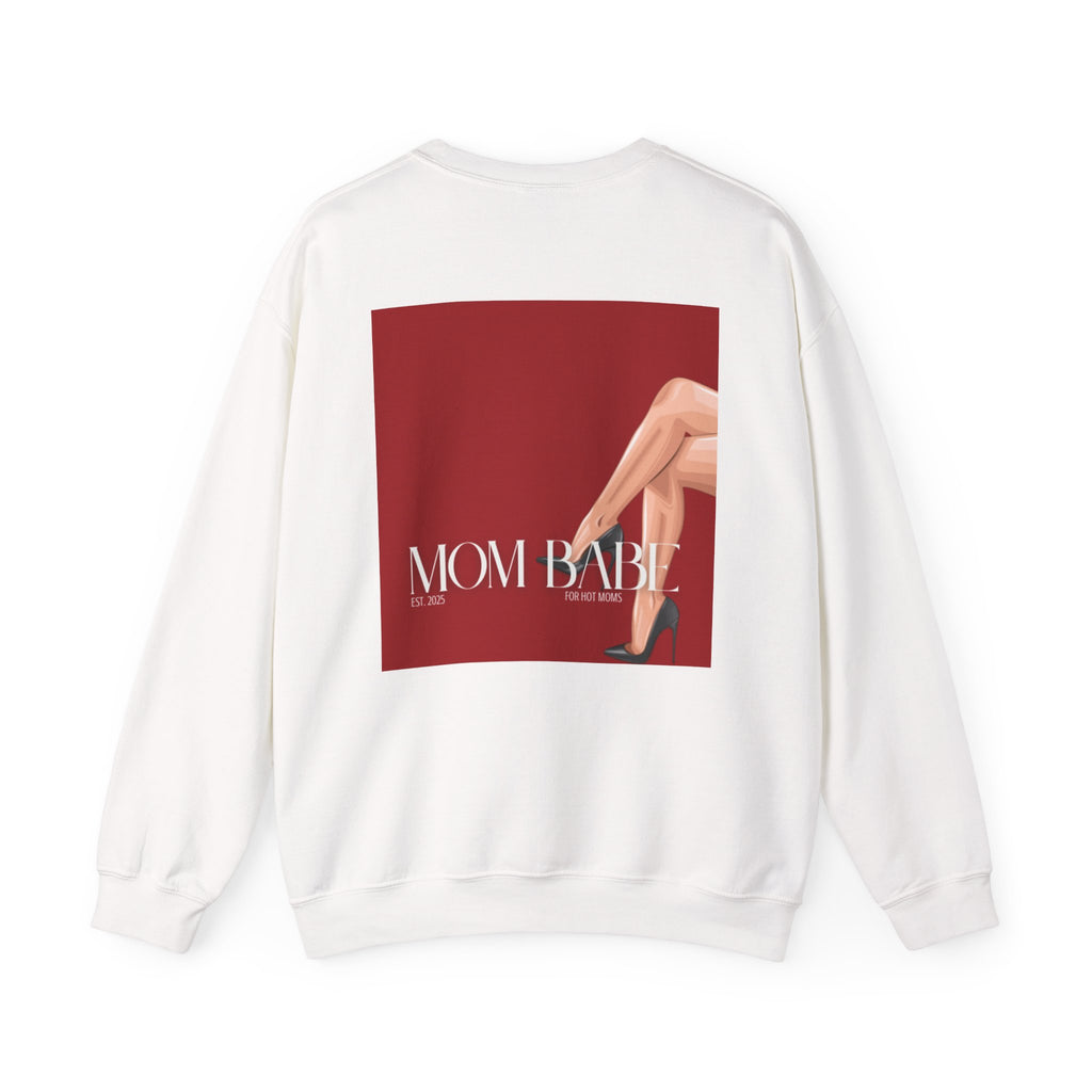 Mom Babe For Hot Moms - Black Heels Graphic Sweatshirt