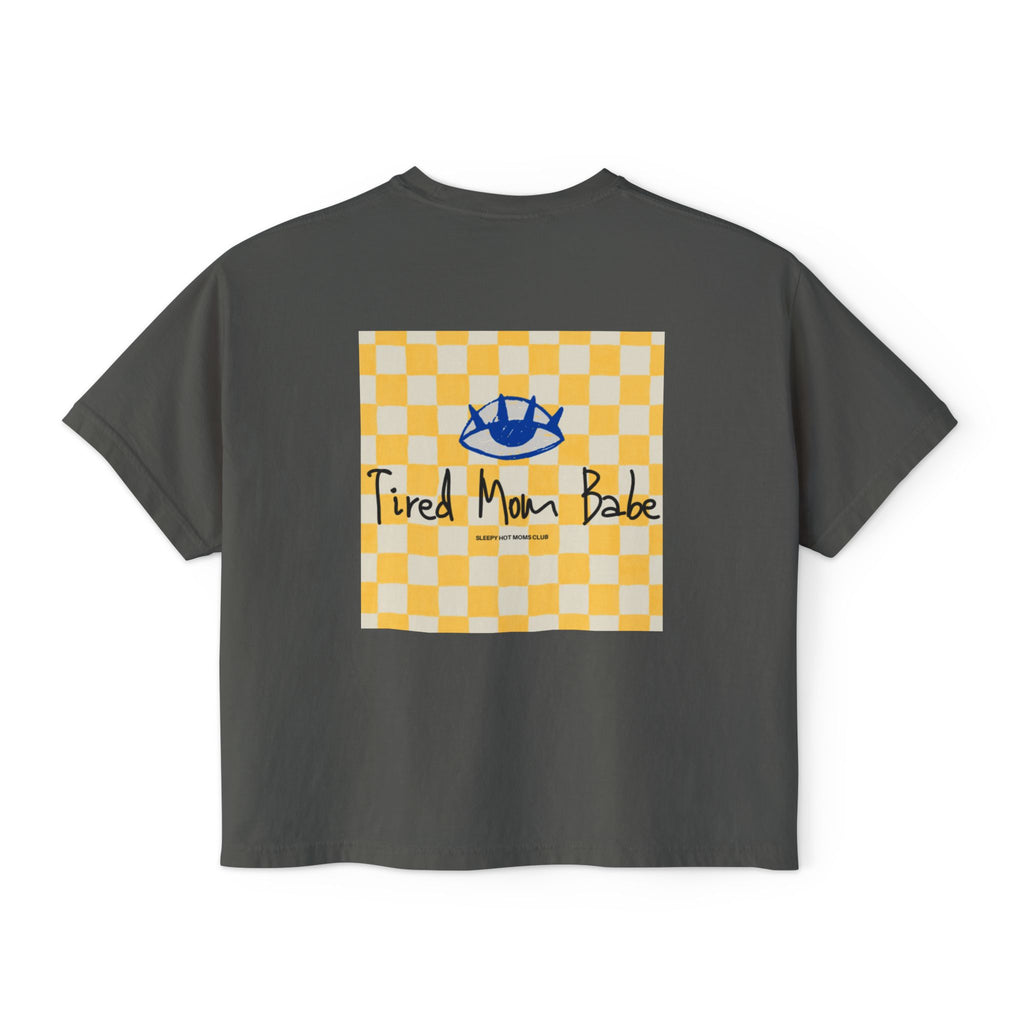 Tired Mom Babe - Eye Graphic Tee