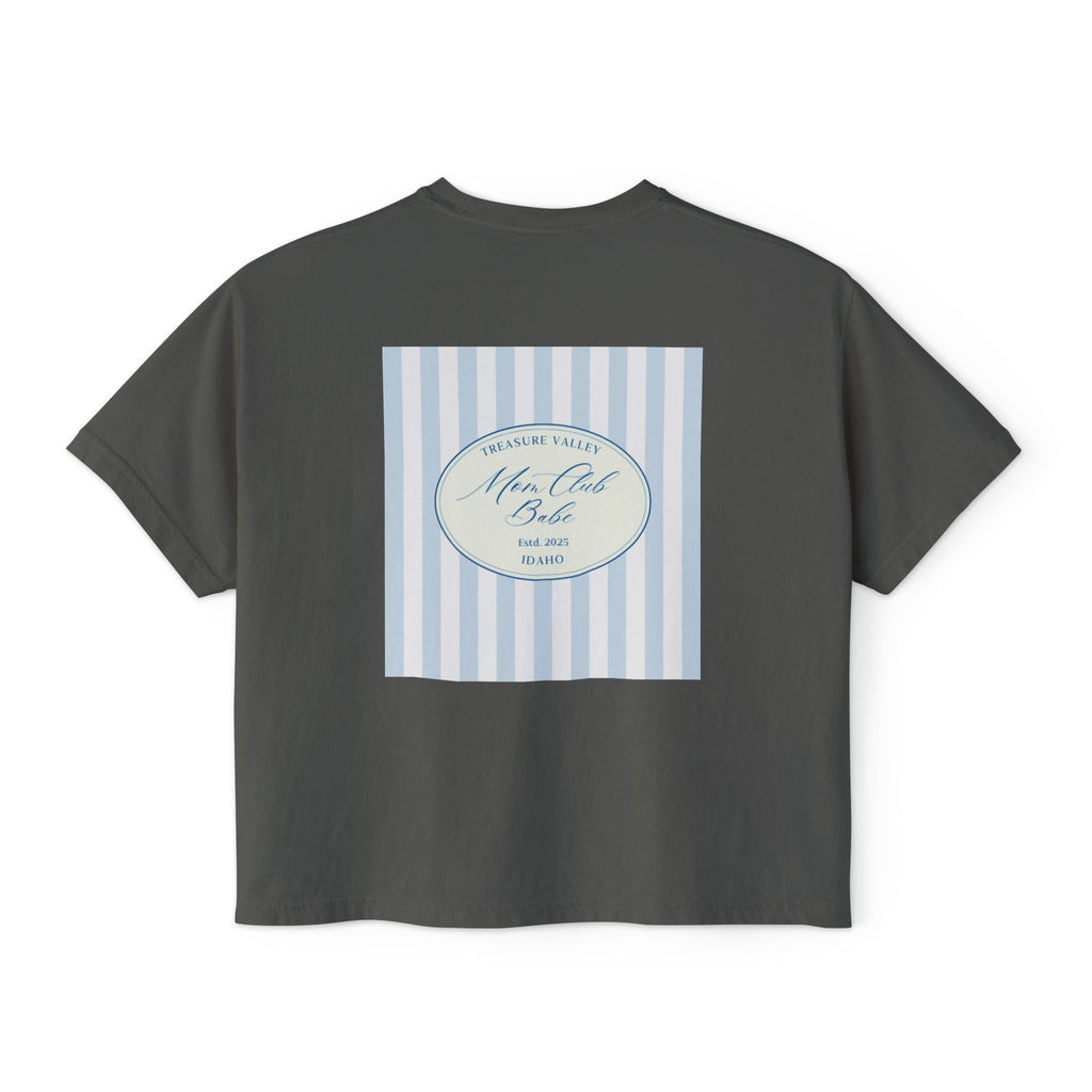 Treasure Valley Mom Club - Striped Graphic Tee