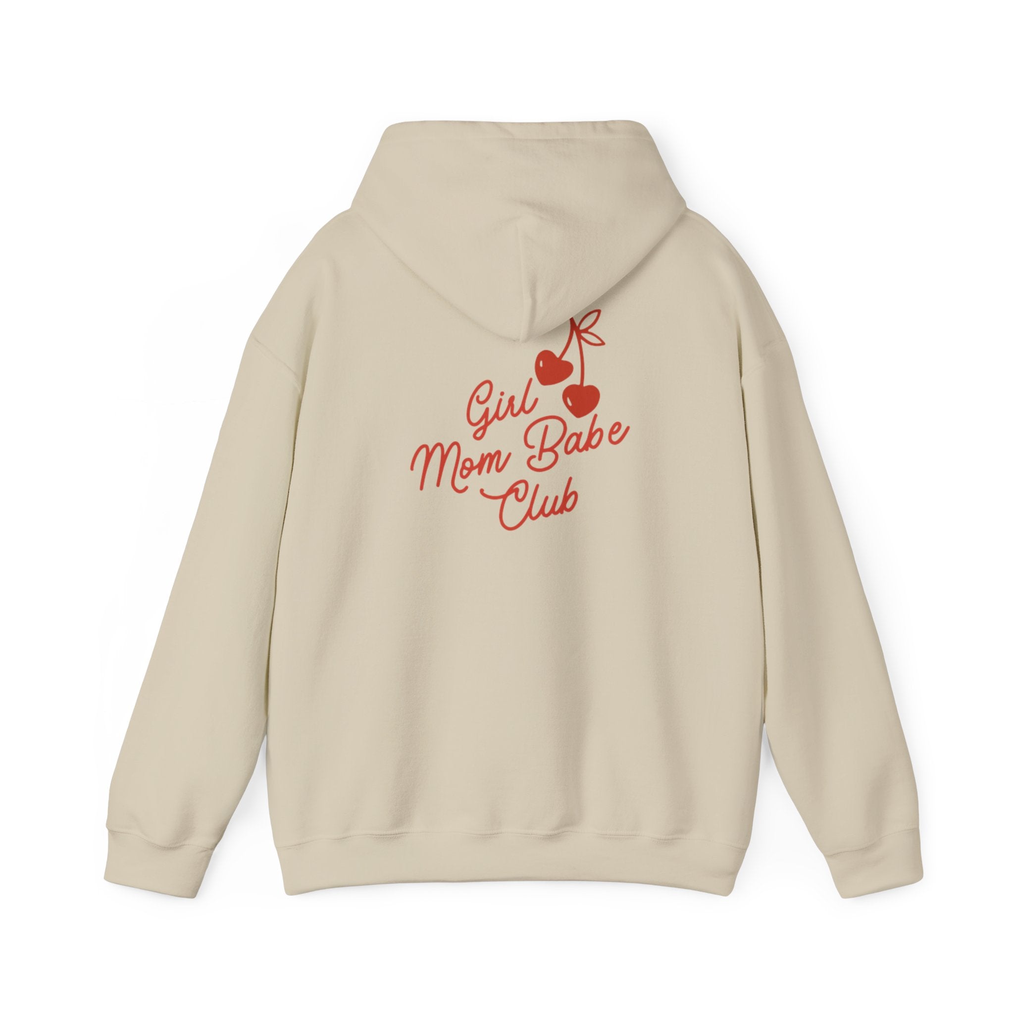 Girl Mom Babe Club - Cherry Graphic Hoodie
