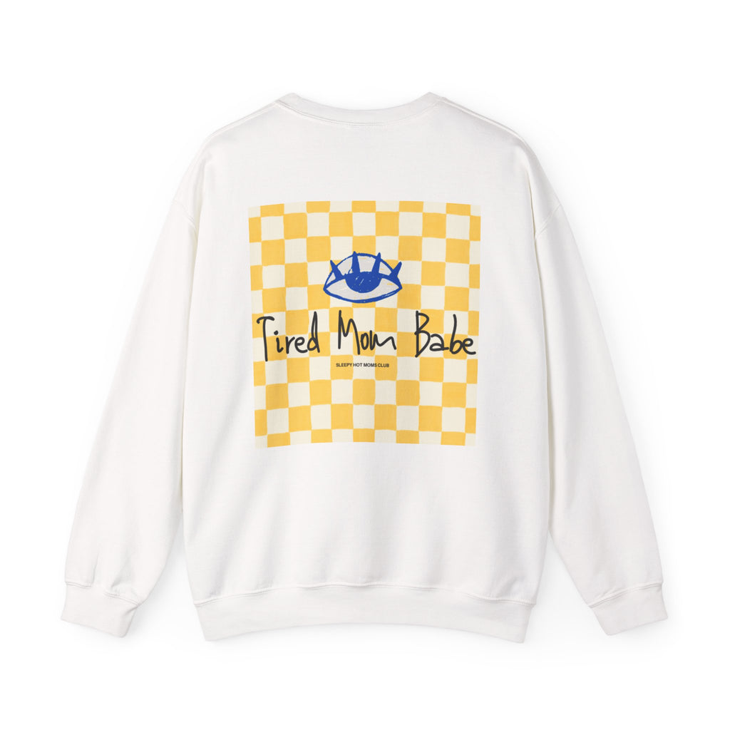 Tired Mom Babe - Eye Graphic Sweatshirt