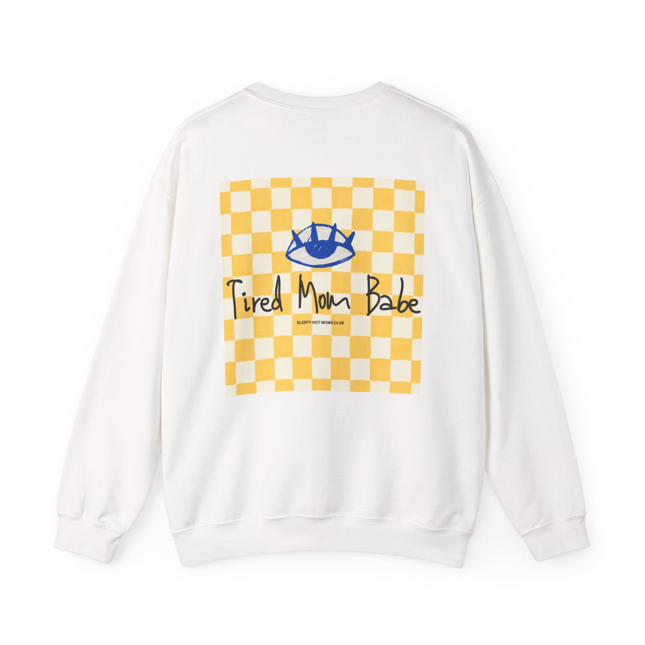 Tired Mom Babe - Eye Graphic Sweatshirt