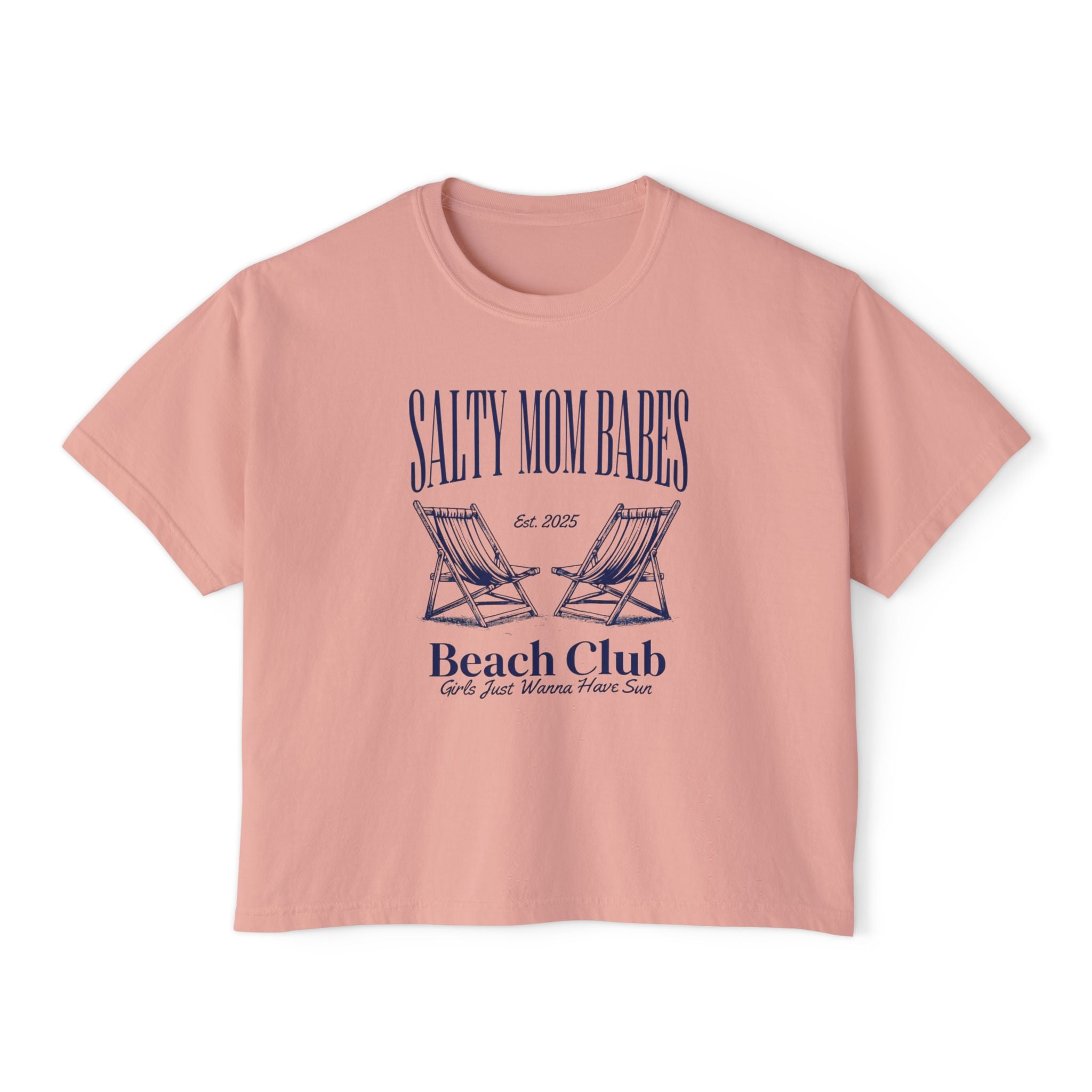 Salty Mom Babes Beach Club- Girls Just Wanna Have Sun Graphic Tee
