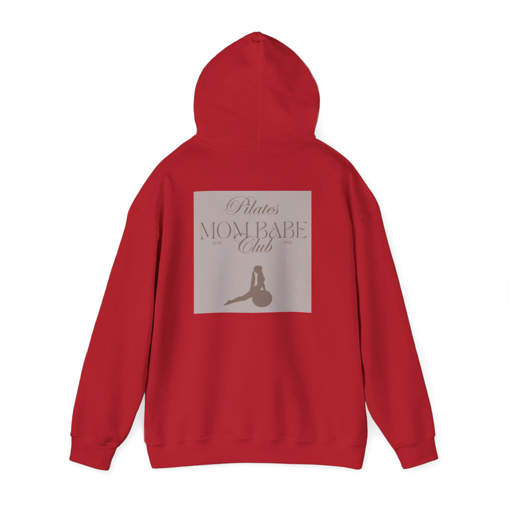 Pilates Mom Babe Club — Workout Graphic Hoodie