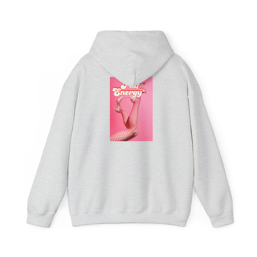MILF Energy Mom Babe — Fishnet Graphic Hoodie