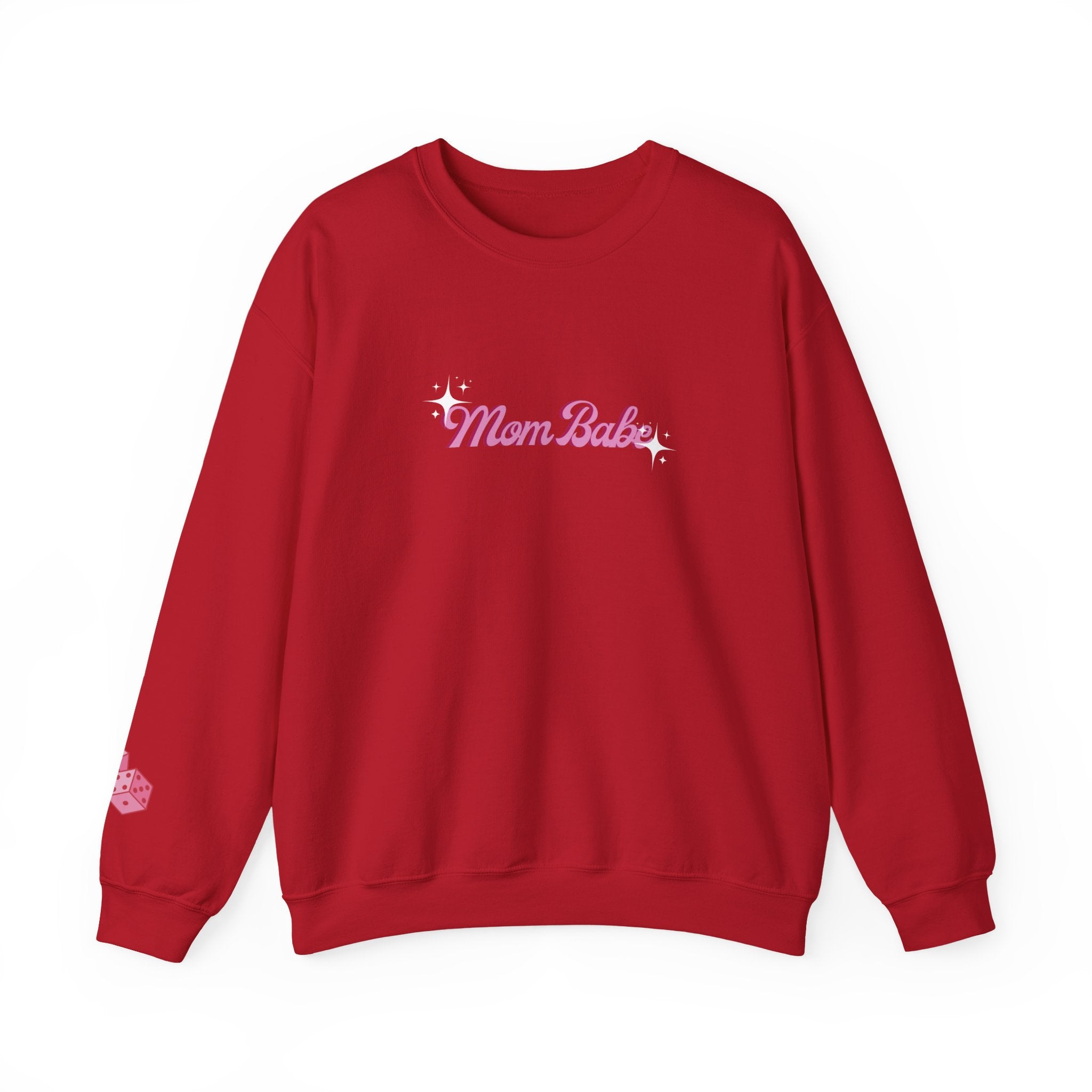 Mom Babe Club - For Hot Moms — Pink Graphic Sweatshirt