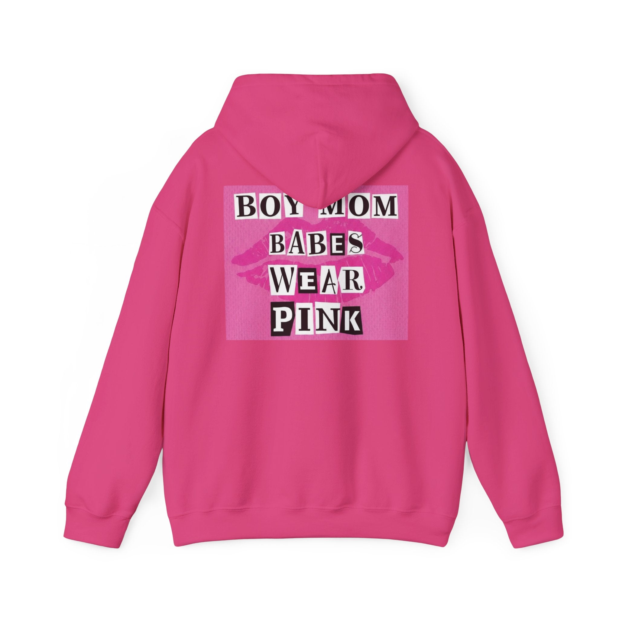 Boy Mom Babes Wear Pink - Graphic Hoodie