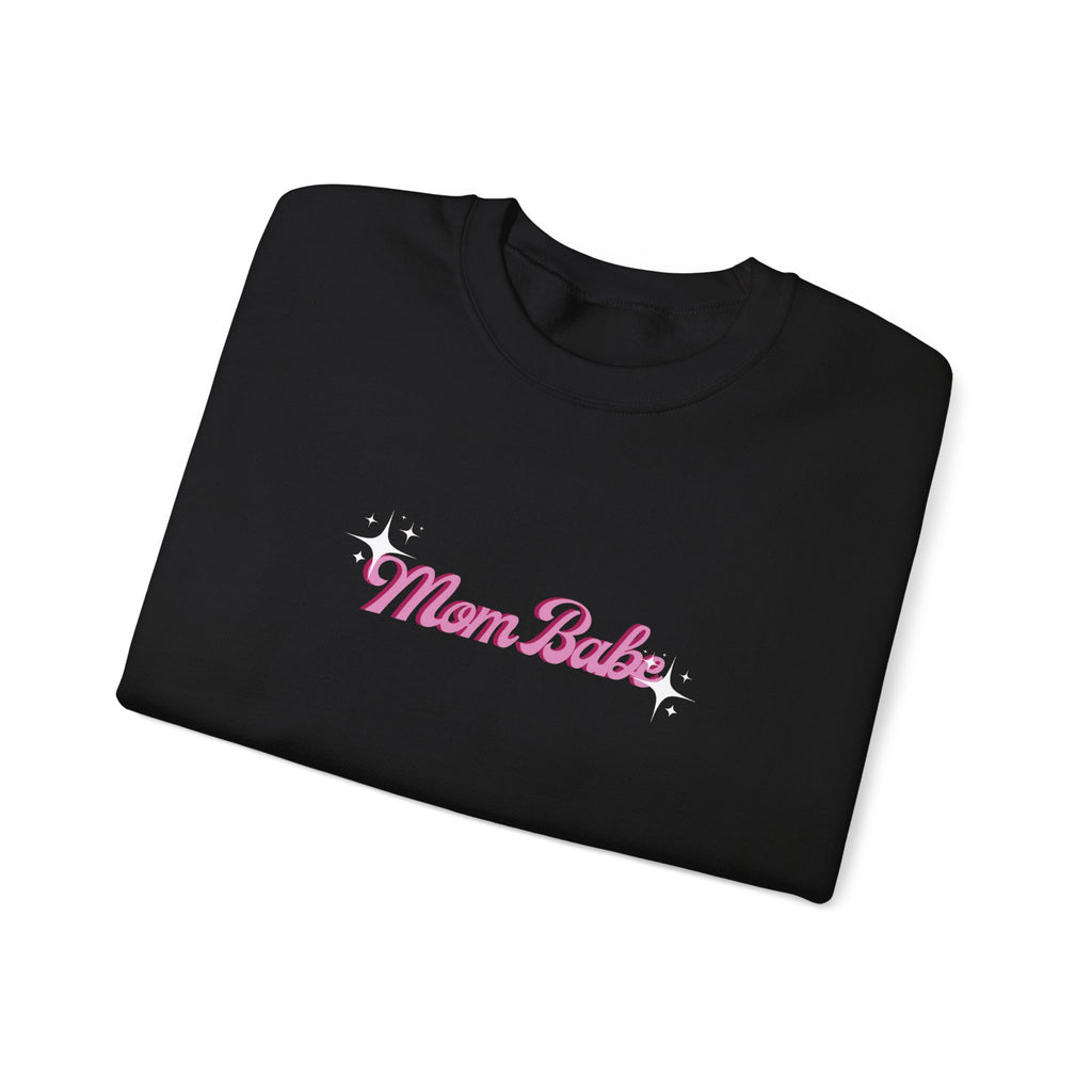 Mom Babe Club - For Hot Moms — Pink Graphic Sweatshirt