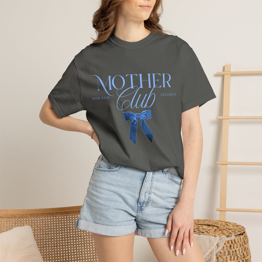 Mother Club Mom Babe Exclusive Tee - Blue