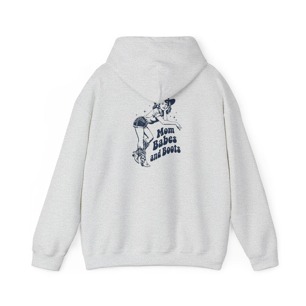Mom Babes and Boots - Graphic Hoodie