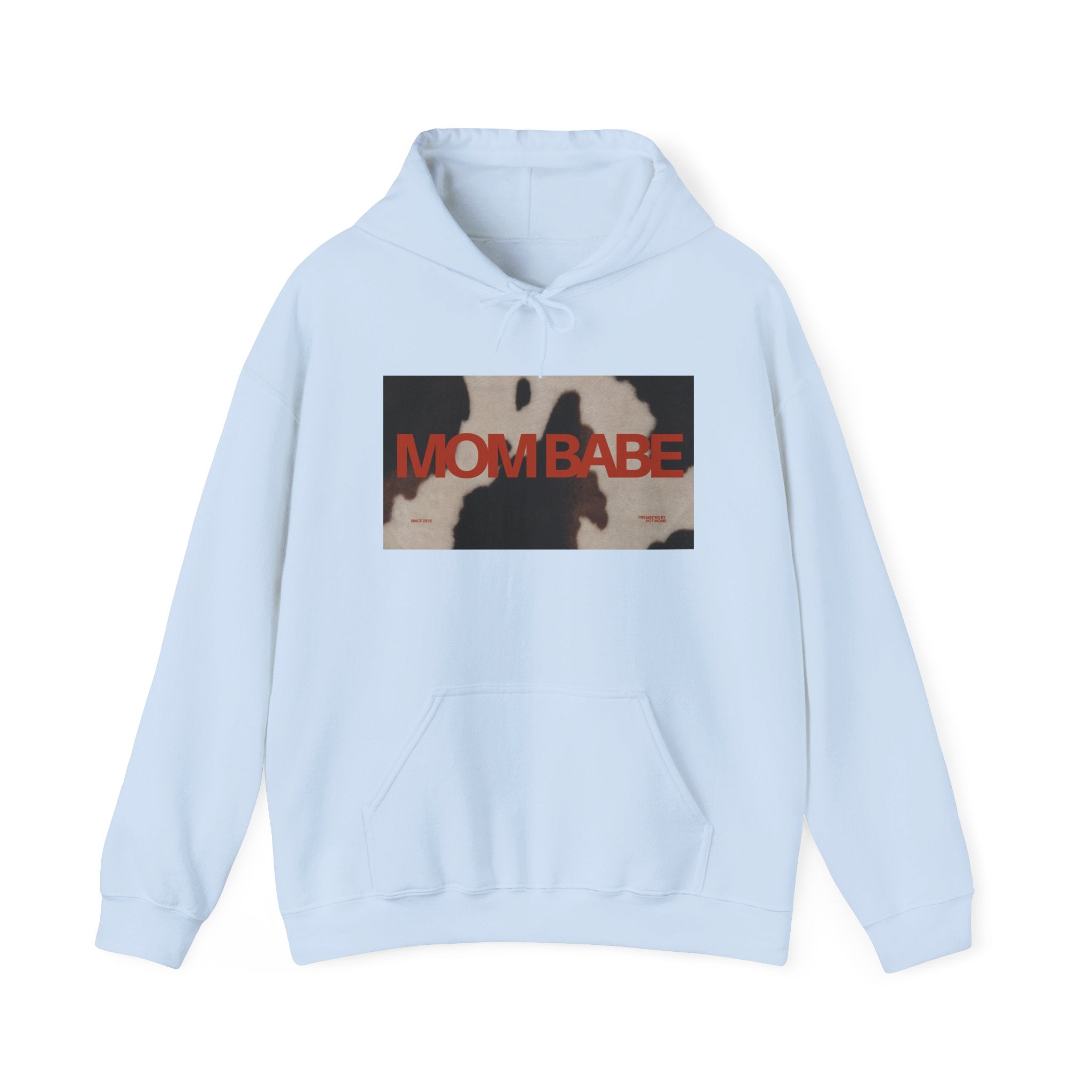 Mom Babe — Cowhide Graphic Hoodie