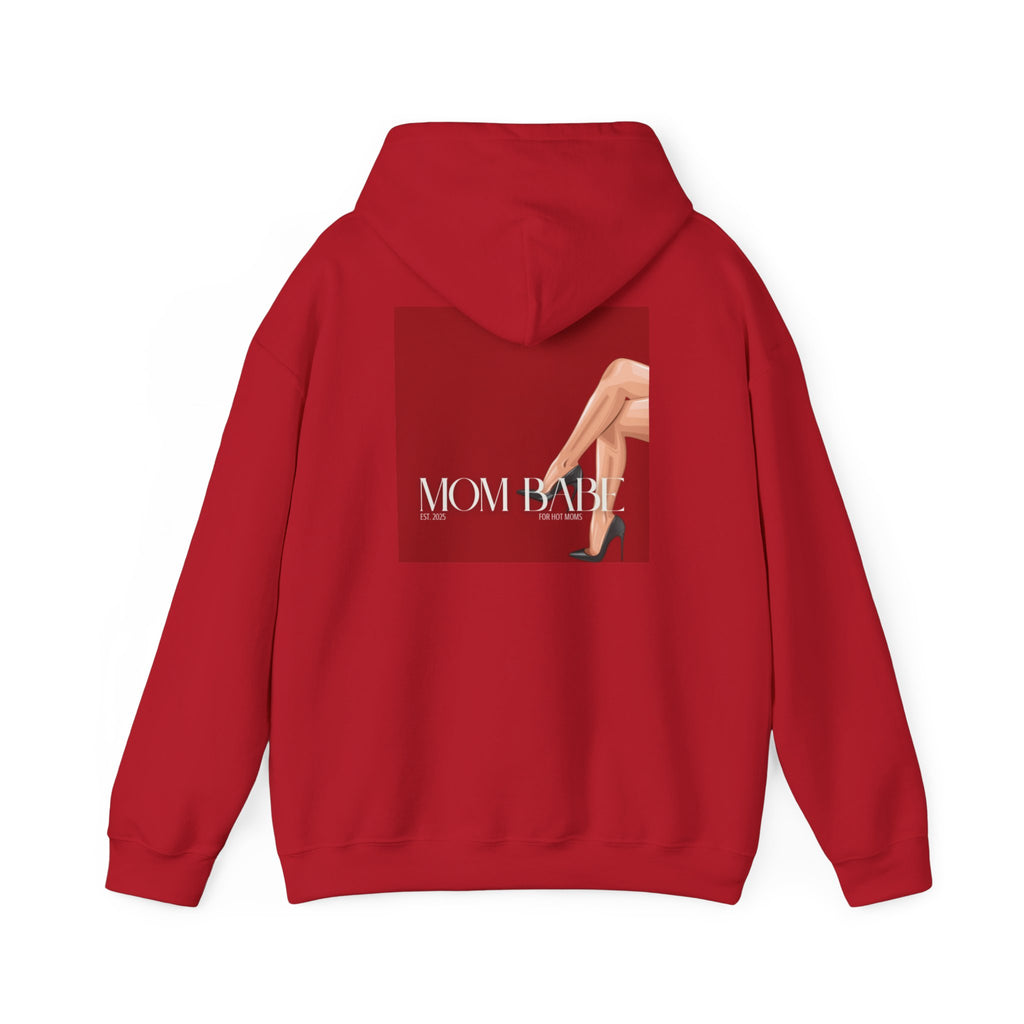 Mom Babe For Hot Moms - Black Heels Graphic Hoodie