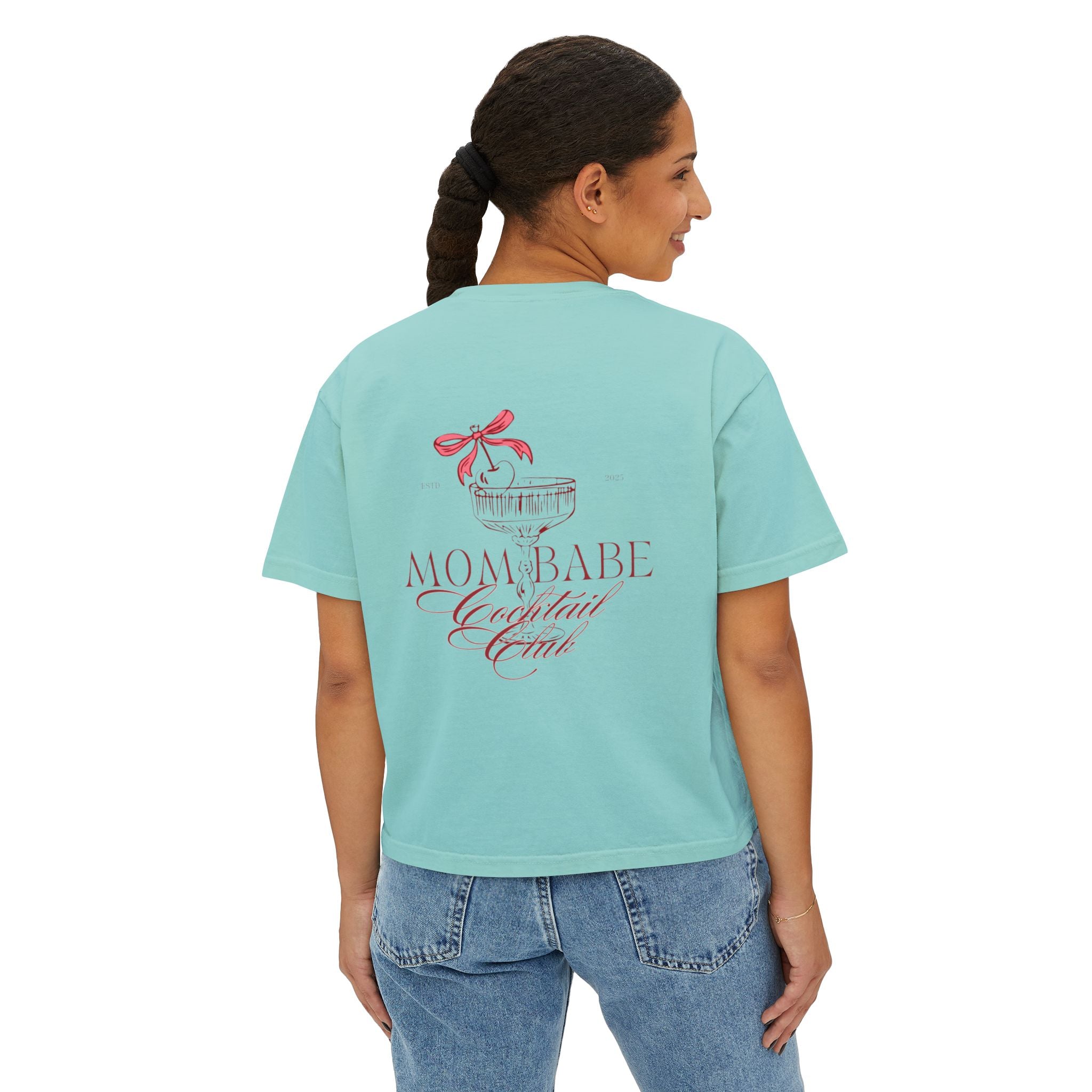 Mom Babe Cocktail Club - Cocktail Graphic Tee