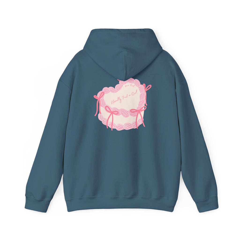 Mom Babe Literally Just a Girl - Cake Graphic Hoodie