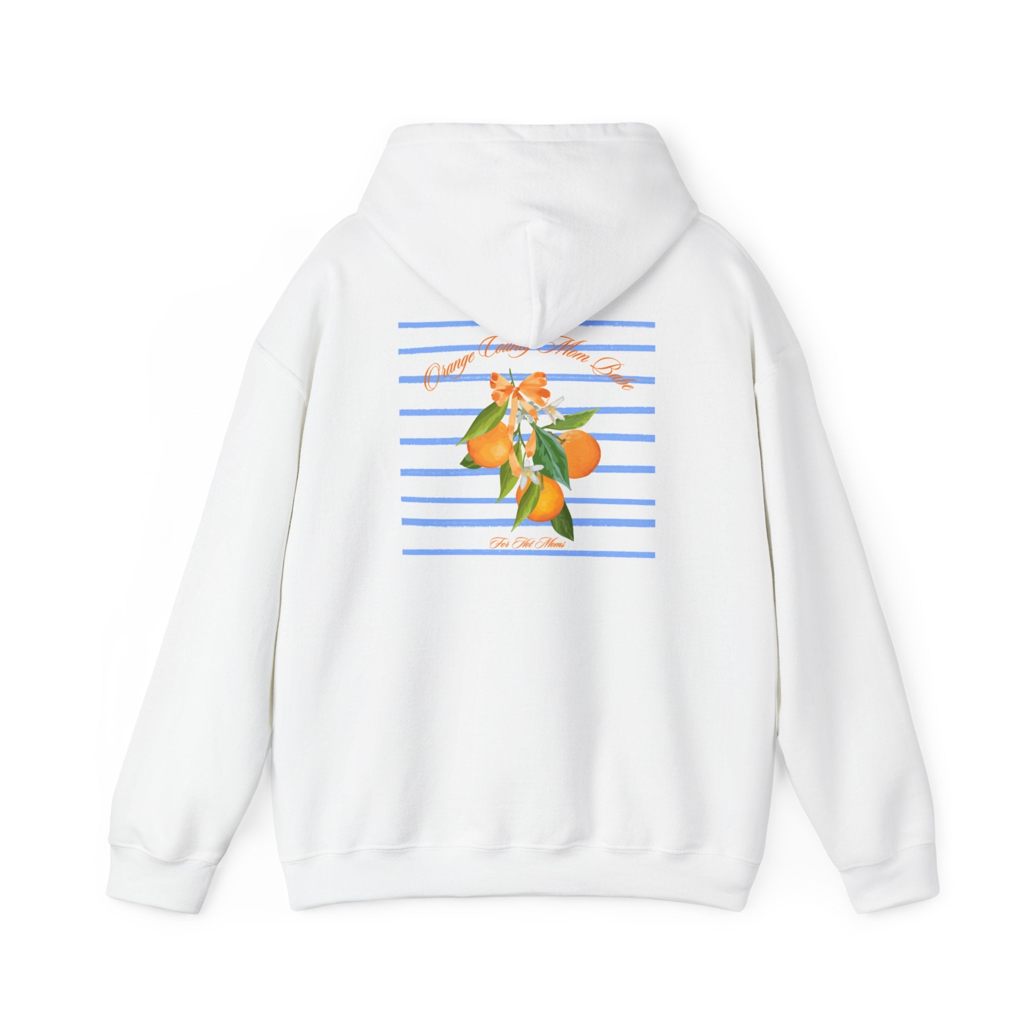 Orange County Mom Babe — Orange Blossom Graphic Hoodie