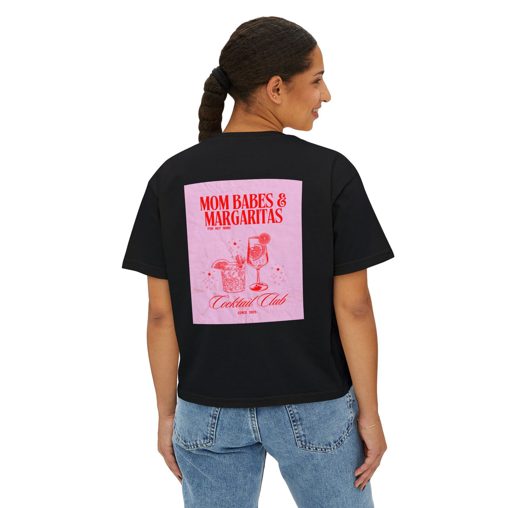 Mom Babes & Margaritas - Cocktail Club Graphic Tee